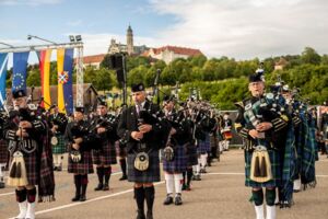 Härtsfeld Tattoo - Pipes & Drums und Blasmusik mit tollen Choreografien
